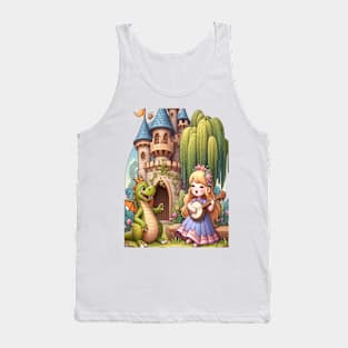 Dragon Serenade By A Mystical princess Tank Top